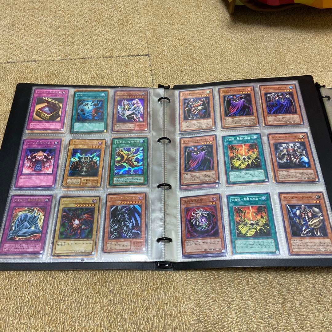 遊戯王OCGデュエルモンスターズ トレーディングカード バインダー付　引退品