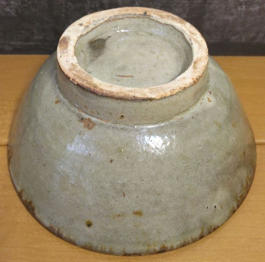 人間国宝 金城次郎 壷屋焼マカイ 栞 共箱 無傷 壺屋焼 やちむん 笑魚