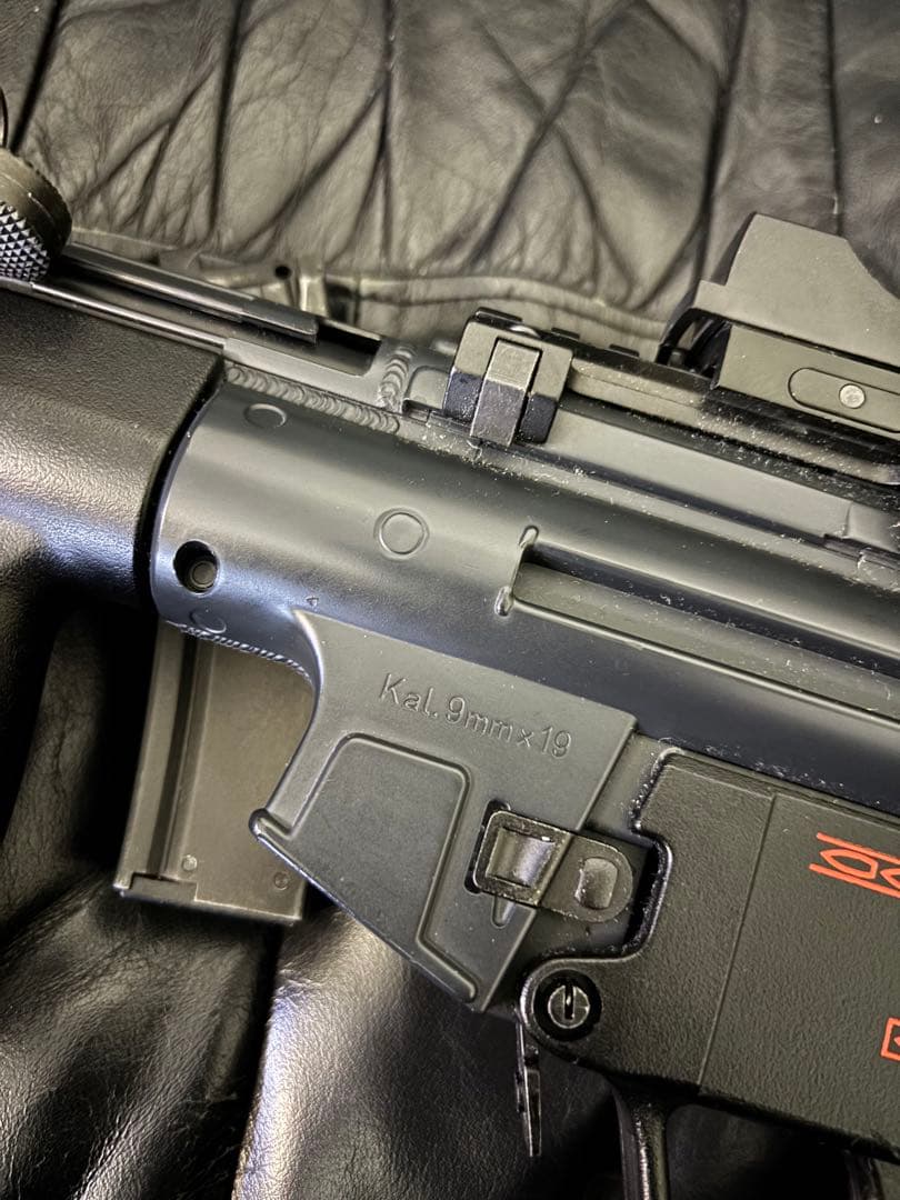 マルゼン　MP5 エアガン ブラック サイレンサー付き