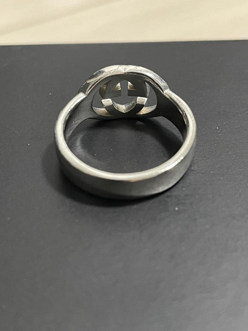 HERO GUCCI ダブルGロゴ シルバーリング