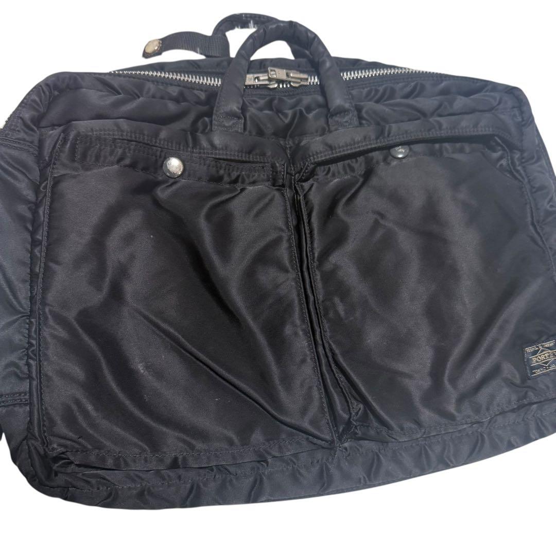 ポーター タンカー ブリーフケース ブラック ナイロン 黒　3way
