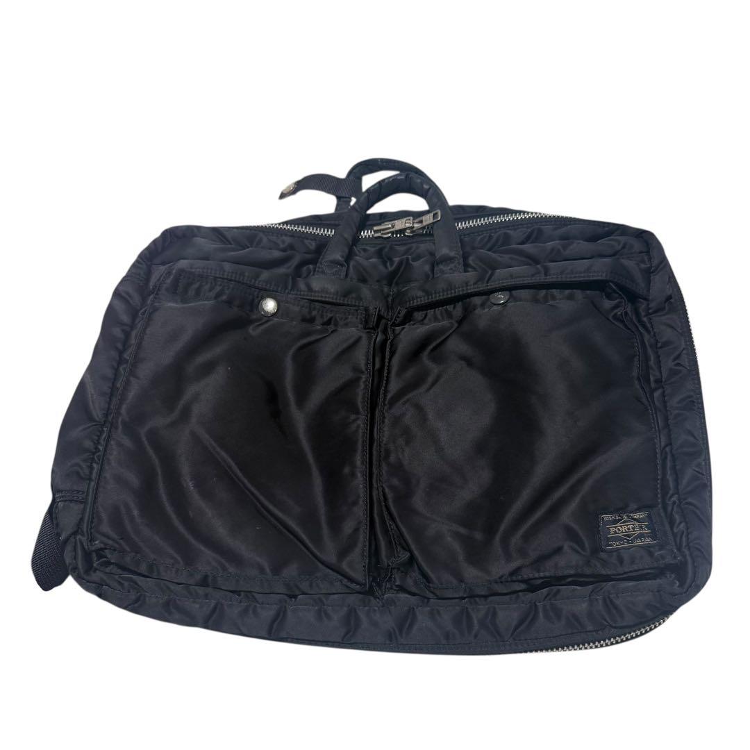 ポーター タンカー ブリーフケース ブラック ナイロン 黒　3way