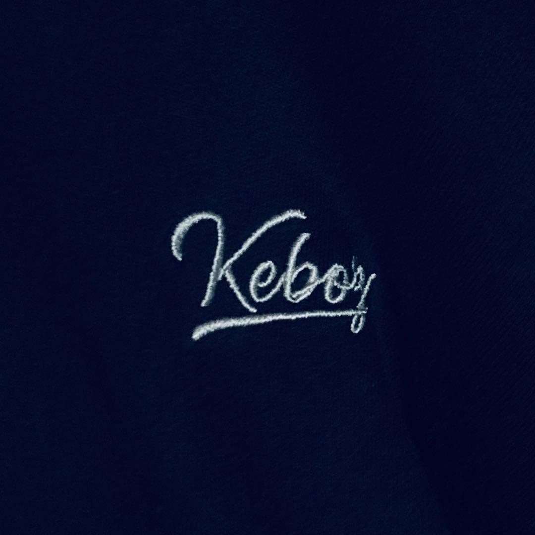【オーバーサイズ】ケボズ☆バックビッグロゴ　サークル刺繍　パーカー　3XL相当