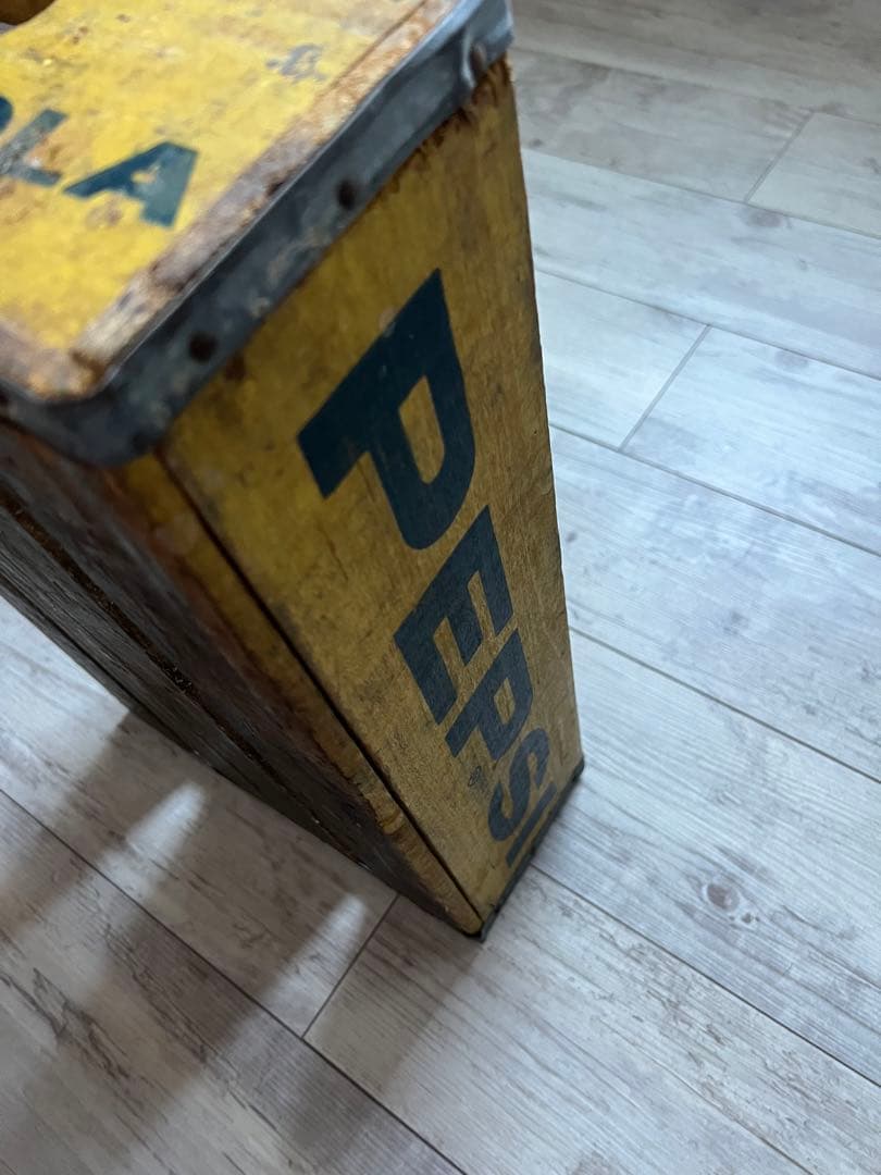 PEPSI-COLA 木製ボックス 1898年デザインビンテージ