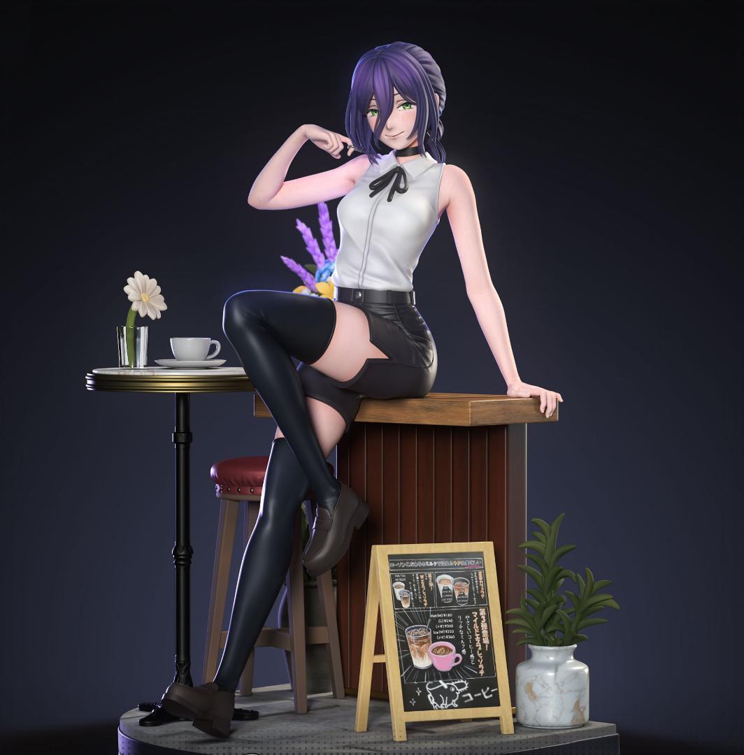 1/7 未塗装 未組立 フィギュア ガレージキット 【レゼ】