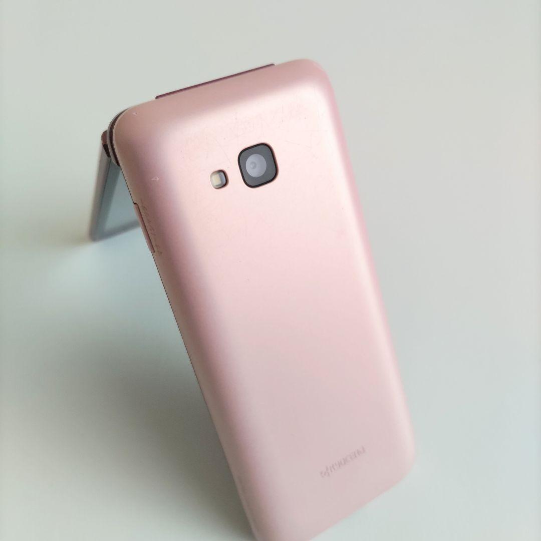 GRATINA KYF39 サクライロ 折りたたみ式 ガラケー