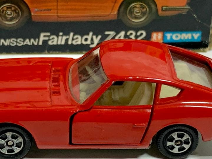 最初期 トミカ 日産 フェアレディZ432 赤色 1Aホイール - メルカリ