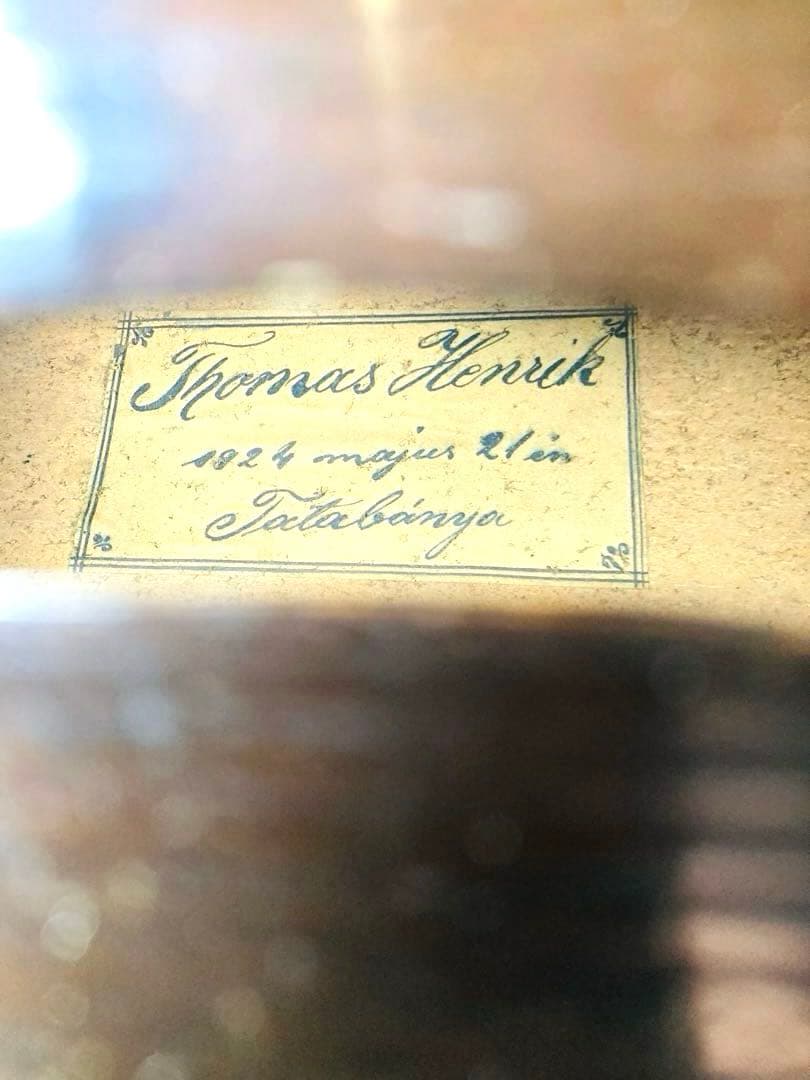 【オールドチェロ】Thomas Henrik 1924製作 調整済 弓 ケース付