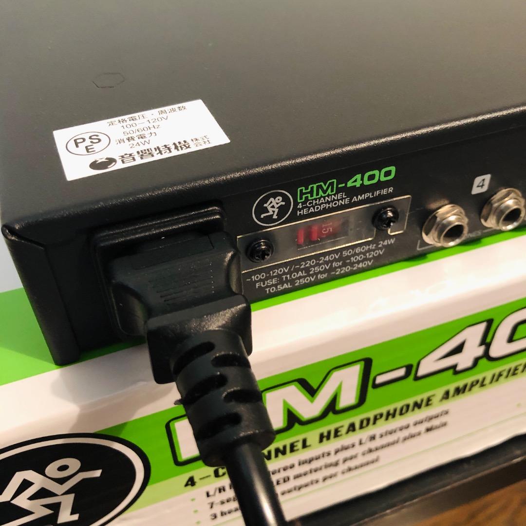 配信機器・PA機器・レコーディング機器 MACKIE HM-400
