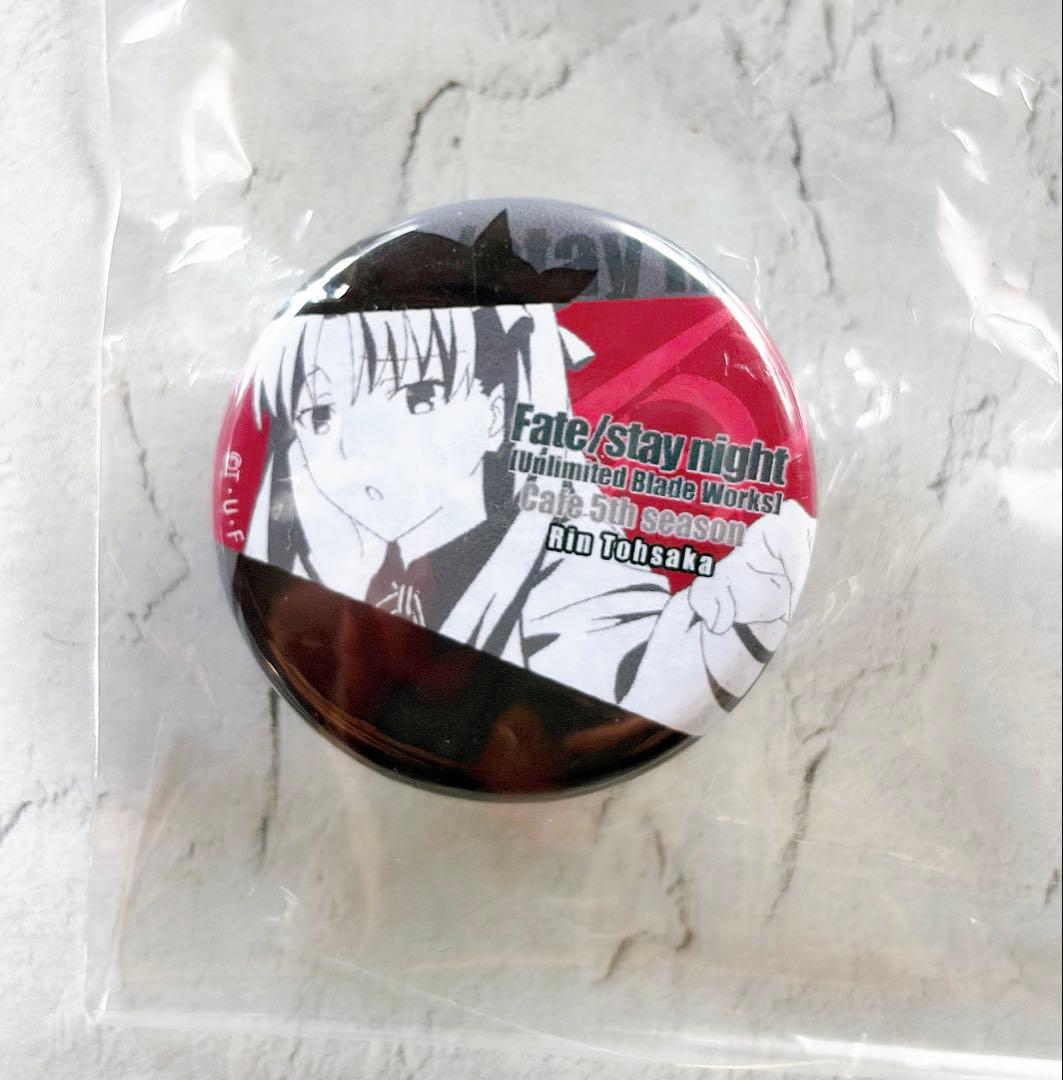 Fate stay ufotable cafe ミニ缶バッジ 遠坂凛 くじ - メルカリ
