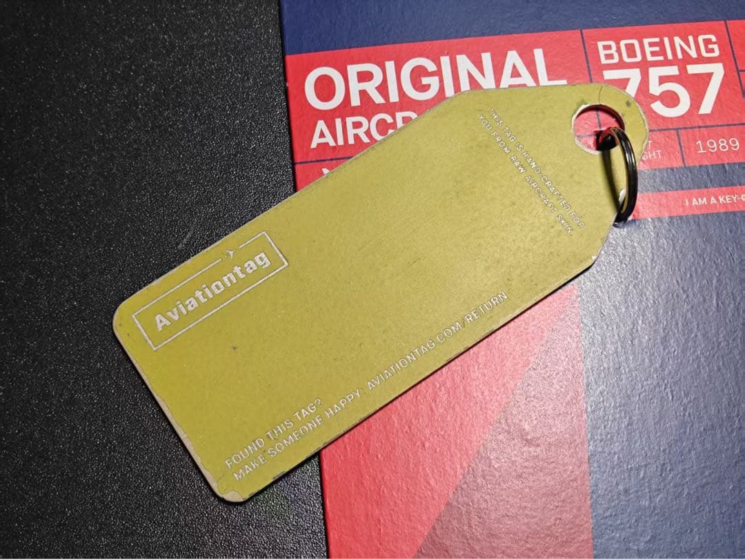 デルタ航空 Aviationtag B757 232 コンビ色 スイス航空 ルフトハンザ