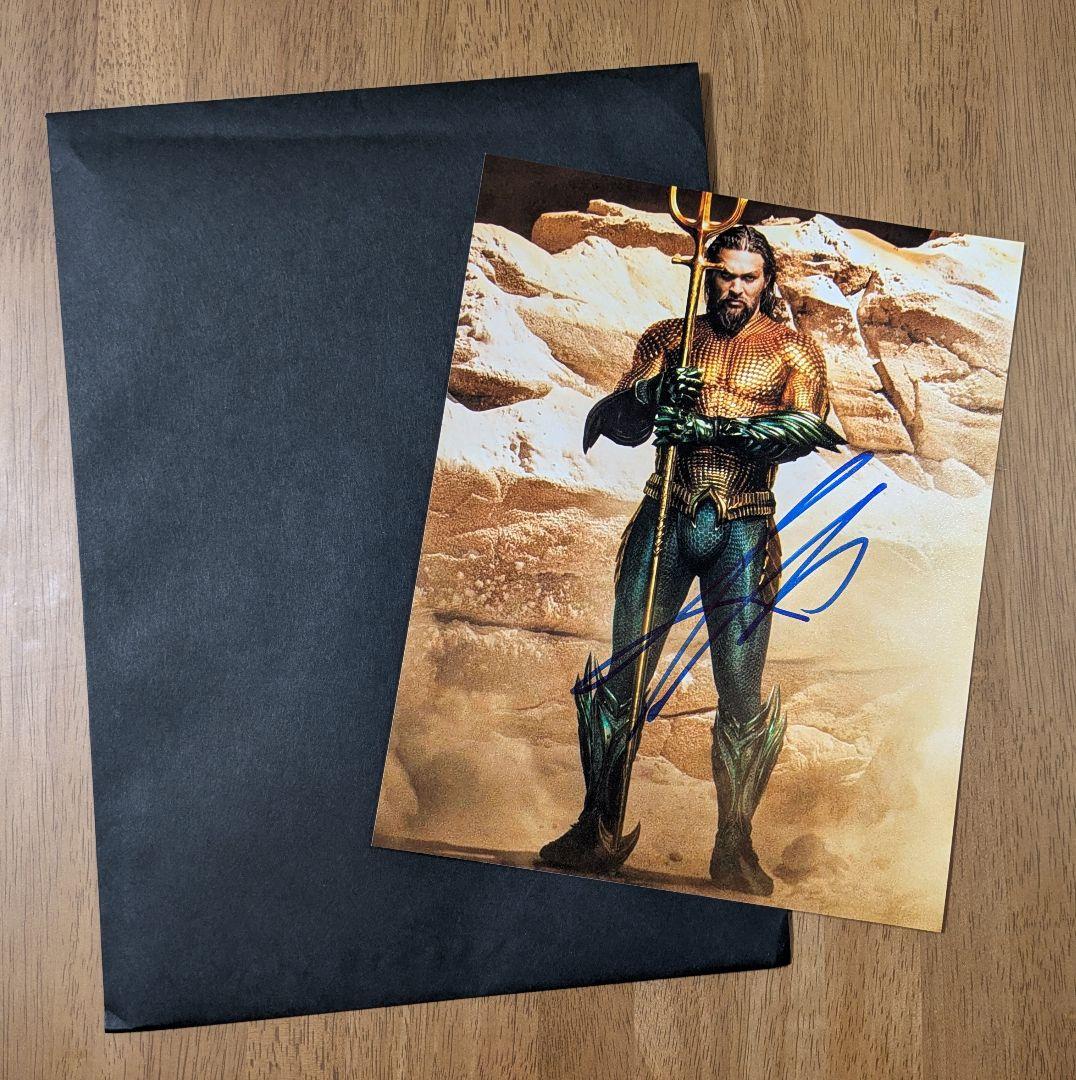 東京コミコン2024 くじ当選品 ジェイソン・モモア 直筆サインポート