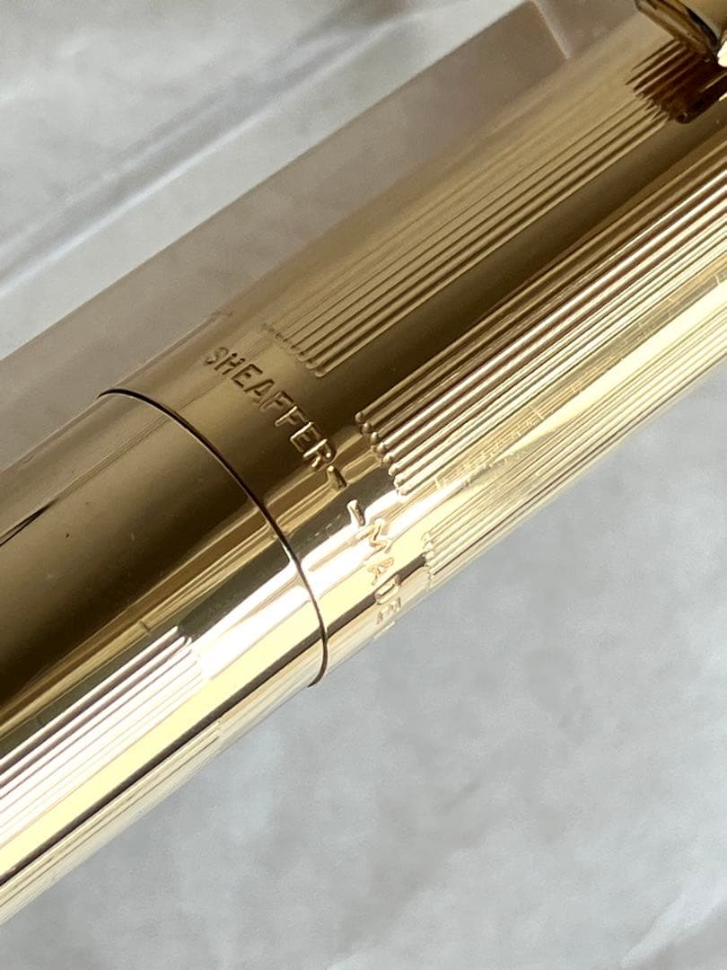 1963年 シェーファー 3000 万年筆 14K LifeTime ゴールドの通販はau