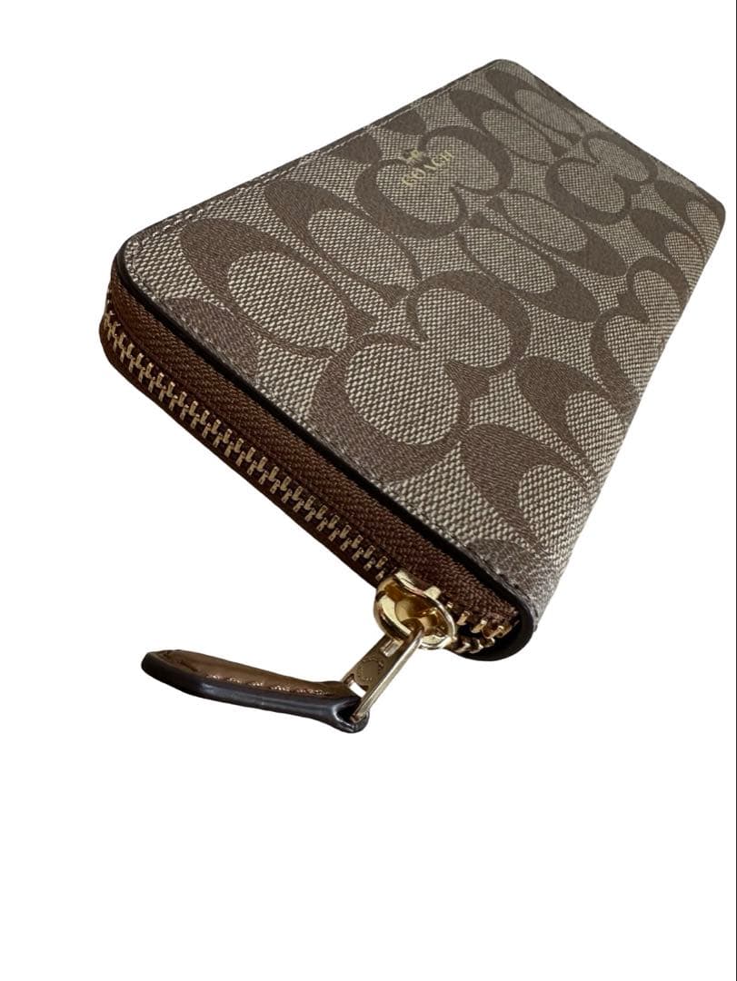 COACH コーチ シグネチャー ショルダーバッグ 長財布 セット ブラウン