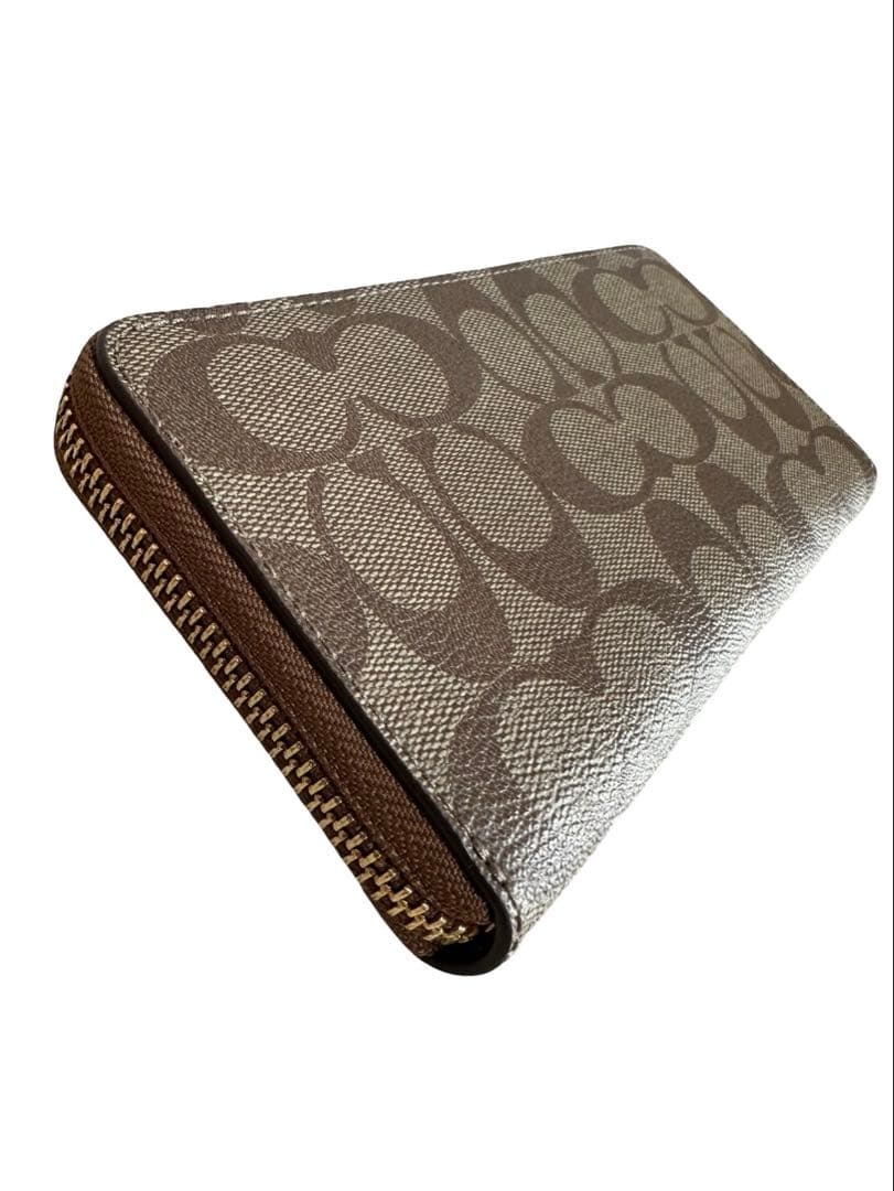 COACH コーチ シグネチャー ショルダーバッグ 長財布 セット ブラウン