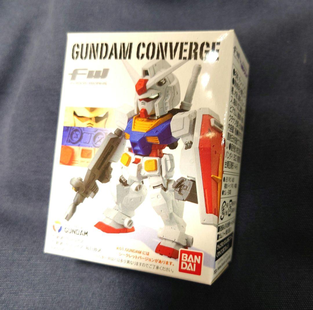 ガンダムコンバージ 初期第1弾No.01ガンダム 未開封品 CONVERGE