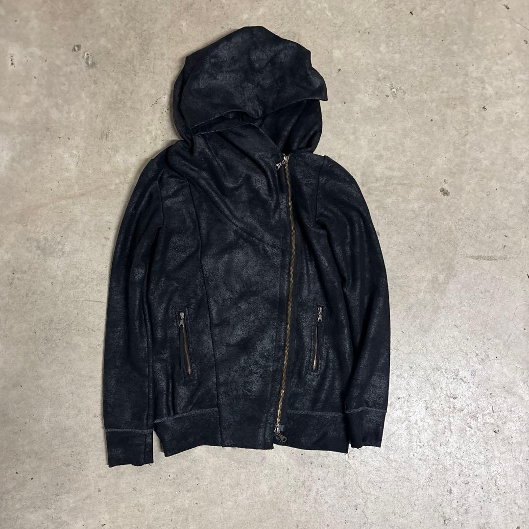 00s archive tornado mart 変形ジップパーカー y2k