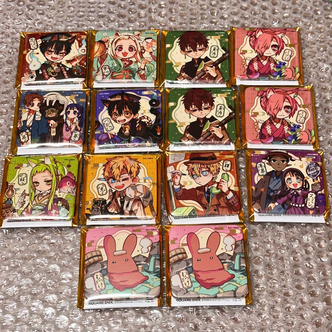 地縛少年花子くん 薄暮 スミレ スクエア缶バッジ 化け猫旅館 花子亭 七