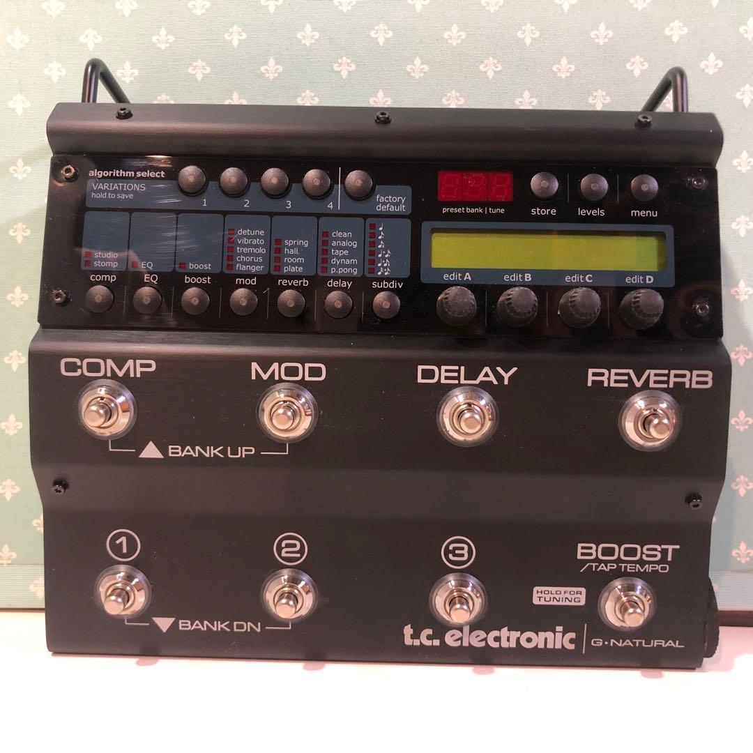 t.c. electronic G-Natural ギターエフェクター 通電OK