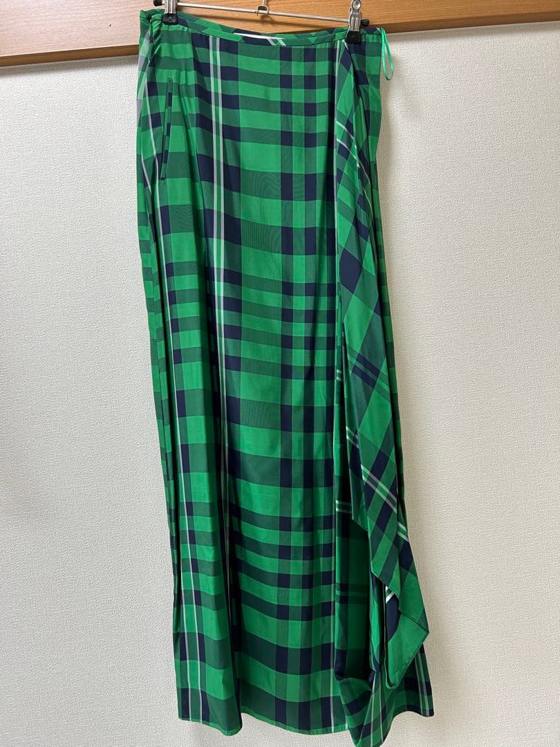 ステラマッカートニー　変形ロングキュロット36 シルク