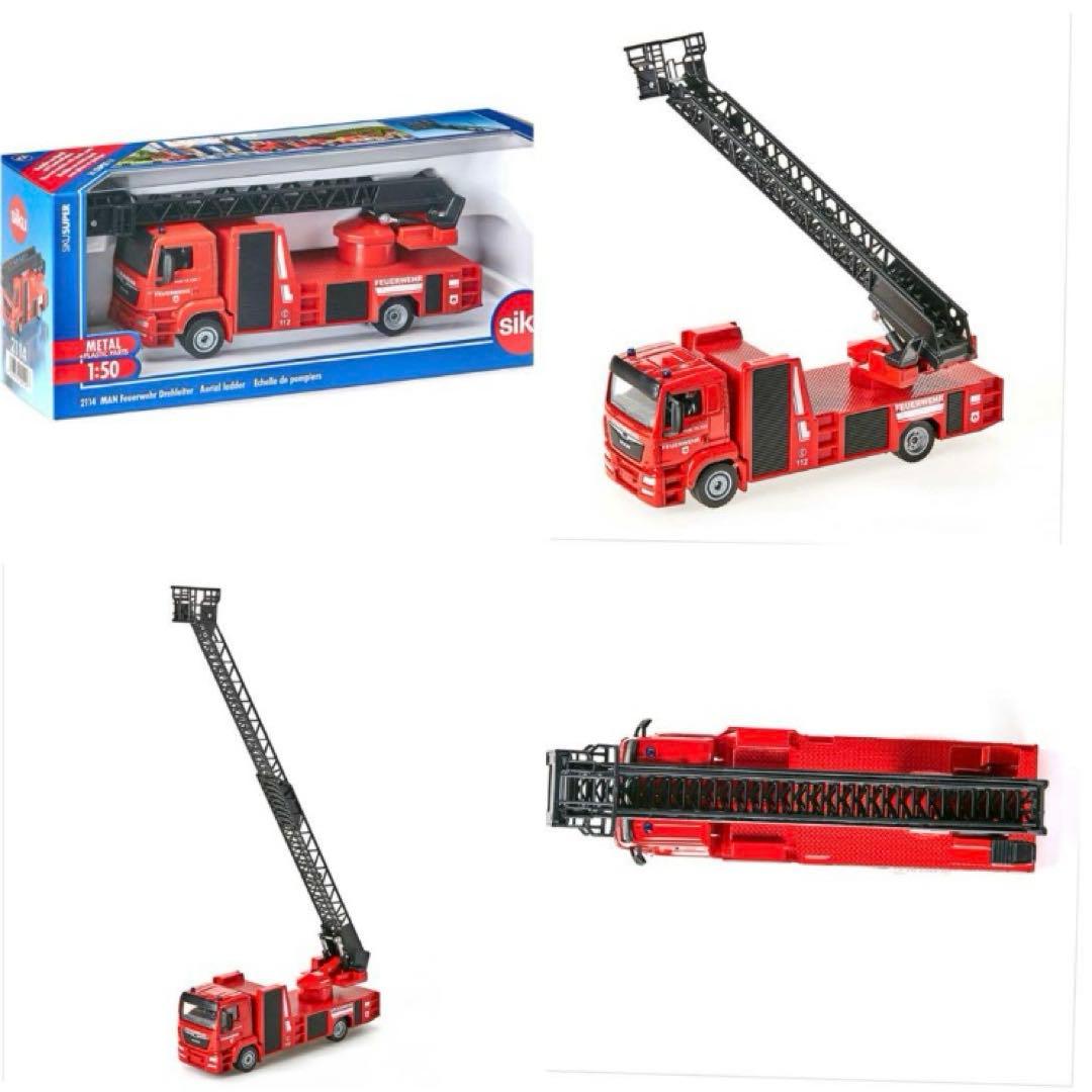 総額12100円Siku ジク消防車 ゴミ収集車 トレーラーアガツマミニショベル