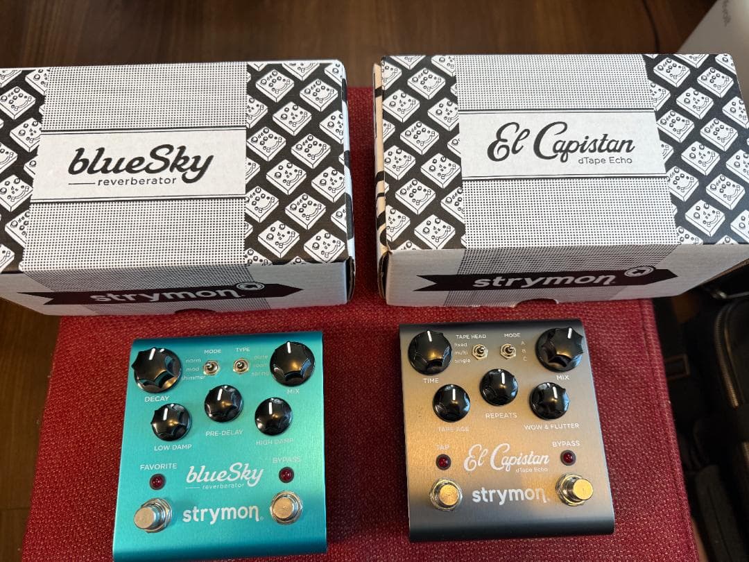 売約済みStrymon elcapistan v1, Blue Sky v1