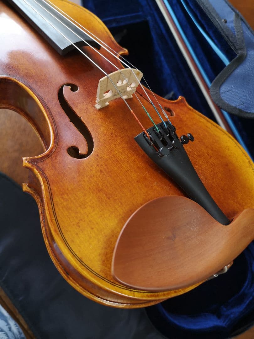 3/4 バイオリン　フルセット　ドイツ製弓