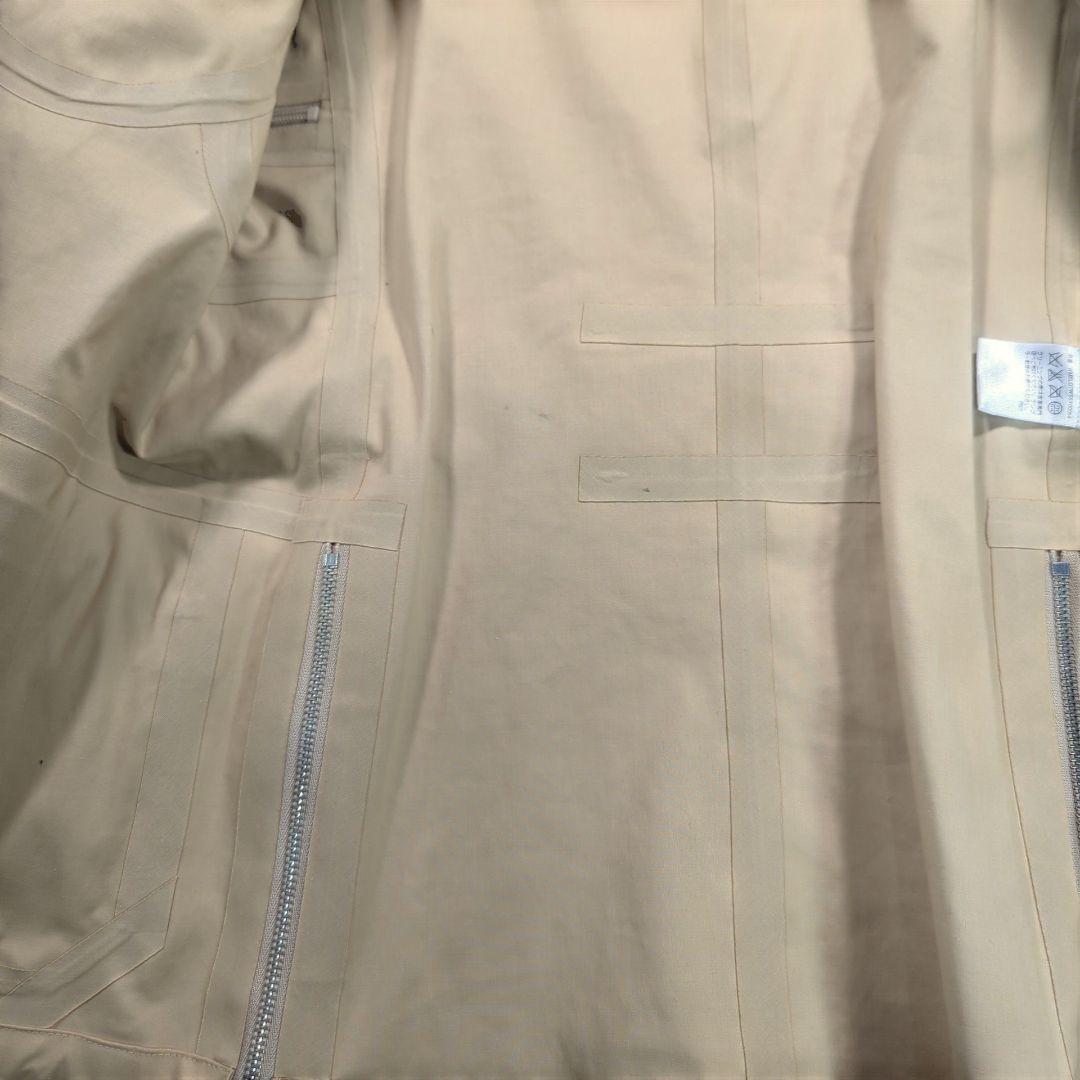 美品.ラルフローレン サファリジャケット 牛革レザー ベージュ ベルト付き