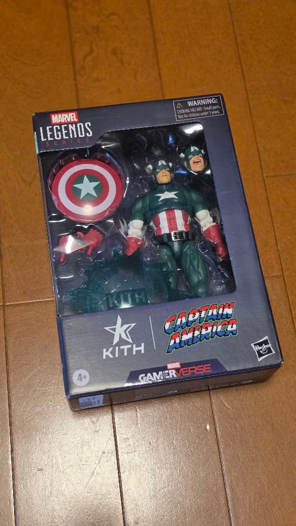 KITH マーベル カプコン フィギュア キャプテンアメリカ Marvel KITH