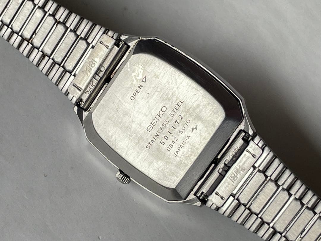 時計 SEIKO QUARTZ O840-5010 DAINI 1975 MENS
