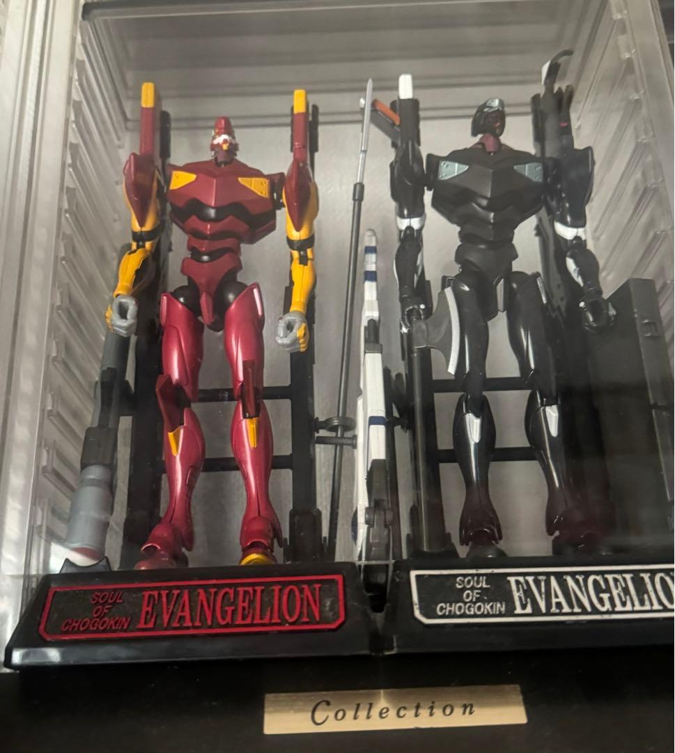 【超合金魂】エヴァンゲリオン　6体フルコンプセット+コレクションケース付
