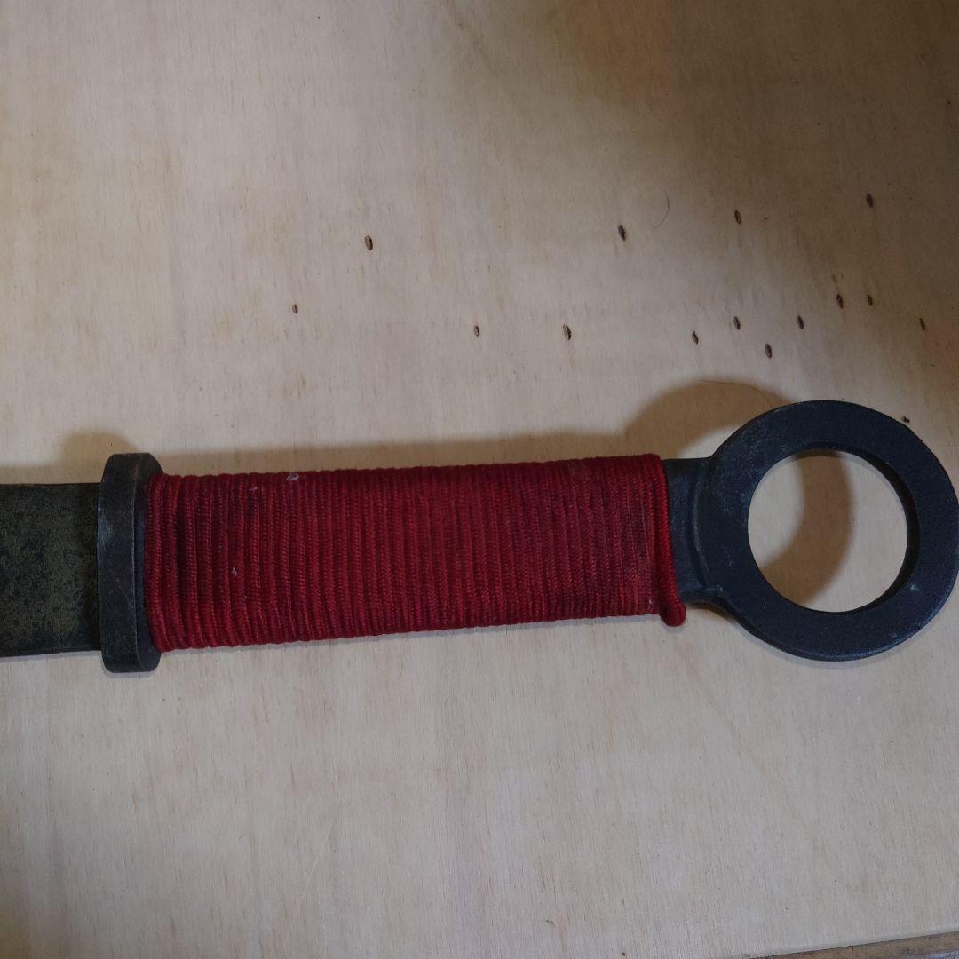 青龍刀　模造刀　刀　武具　鉄製　飾り