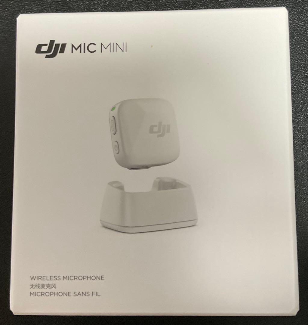 DJI mic Mini トランスミッター　Micシリーズ モバイル レシーバー