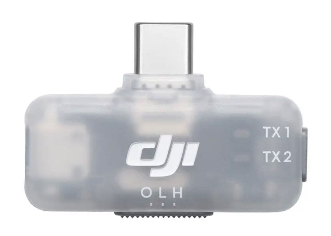 DJI mic Mini トランスミッター　Micシリーズ モバイル レシーバー