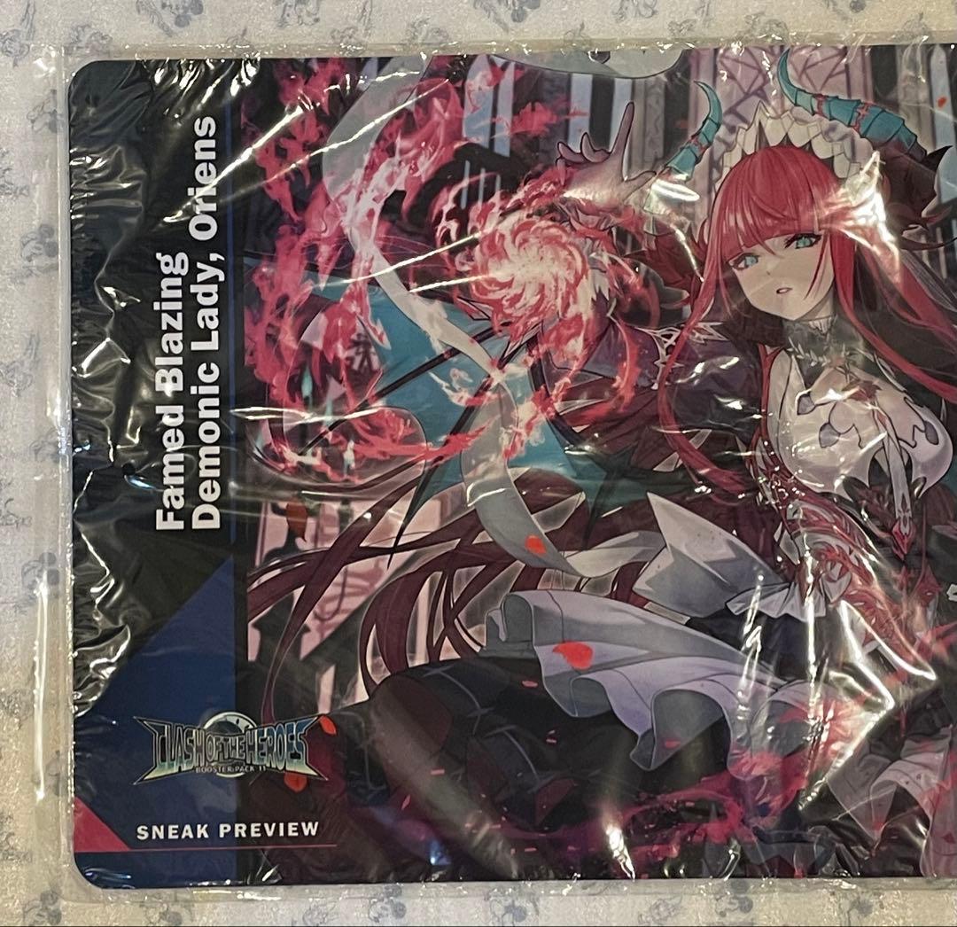 非売品 新品未開封 麗焔魔嬢オリエンス ヴァンガード プレイマット