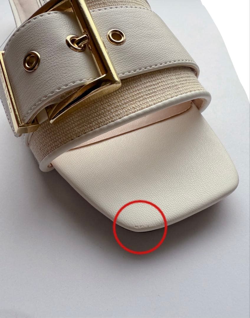 【Herlipto】Square Buckle Mules