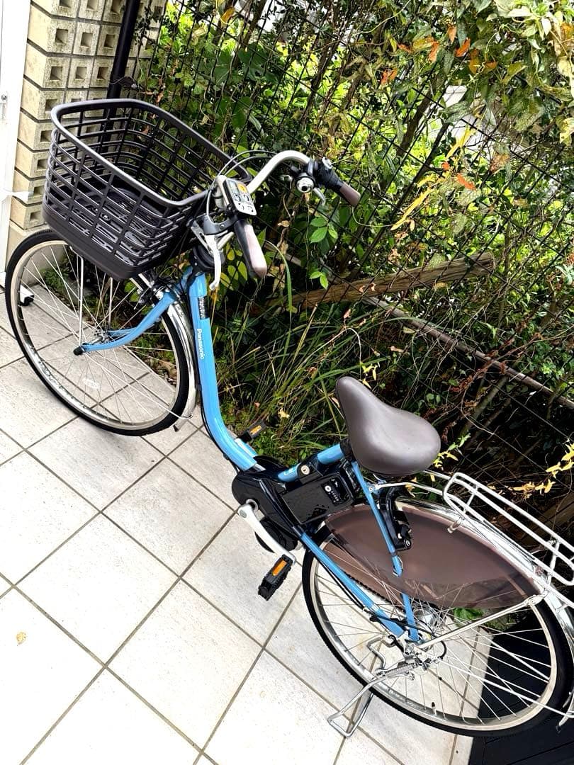 【極美品】ビビ・DX電動アシスト自転車 シティタイプ BE-FD632