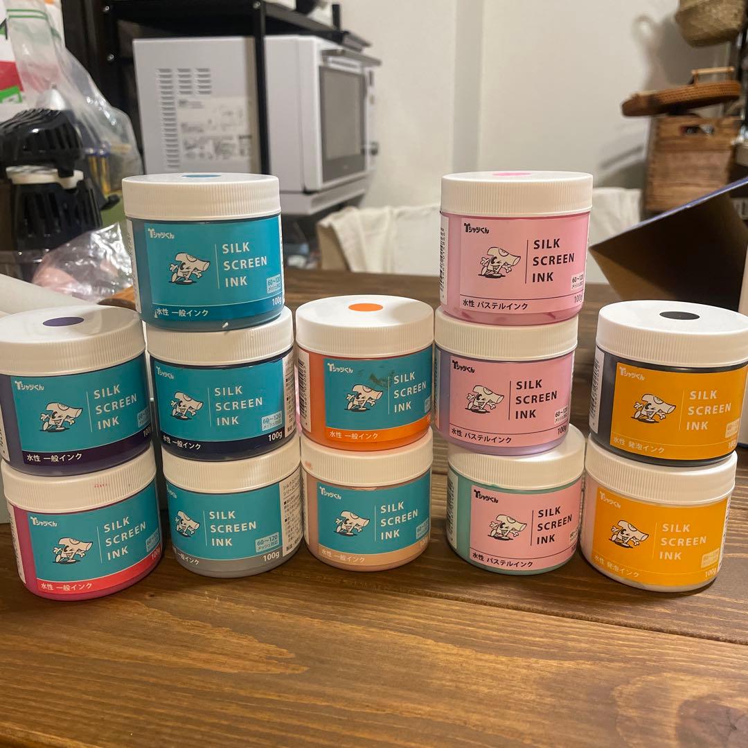 Tシャツくん　シルクスクリーン