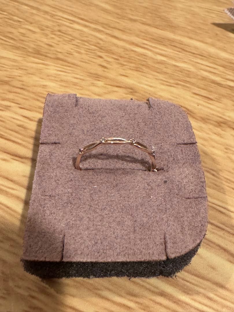 ete K10YG リングブラウンダイヤ イエロー 11号