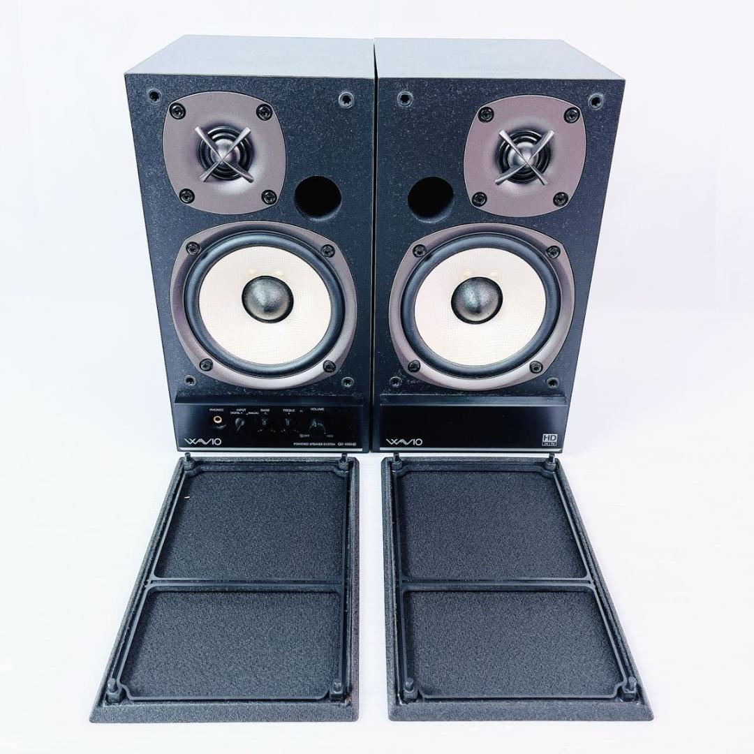 動作OK！！】パワード(アンプ内蔵)スピーカー ONKYO GX-100HD 動作OK