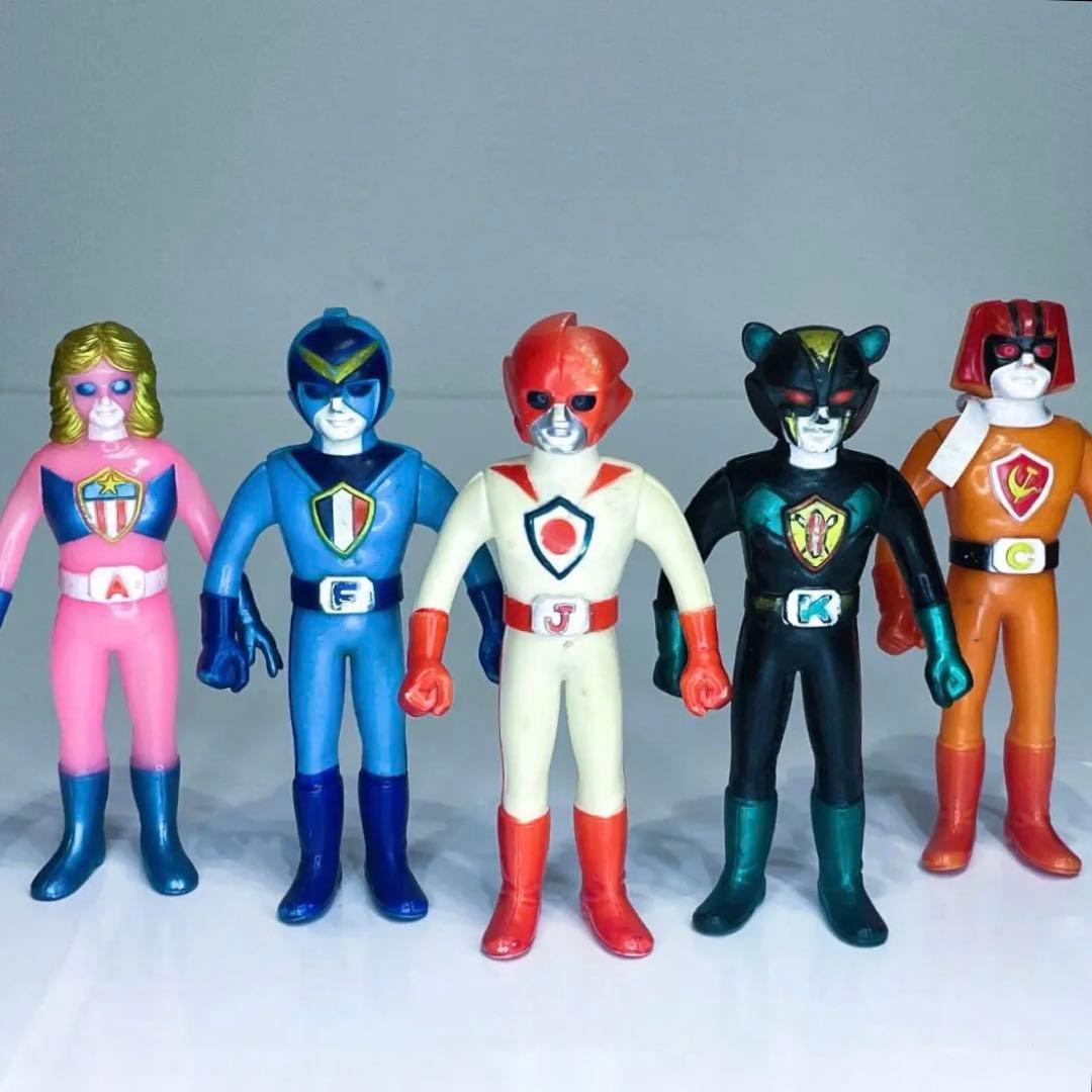 ポピー ソフビ バトルフィーバーJ 5体セット ポピー ソフビ バトルフィーバーJ 5体セット - メルカリ