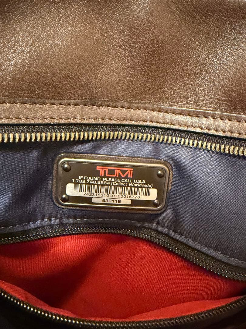 TUMI レザーバッグ