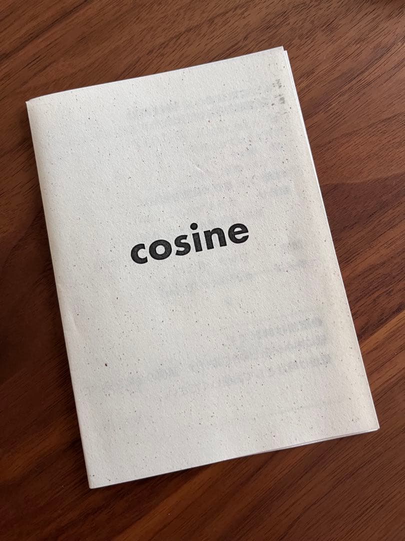 cosine/木製壁掛け時計