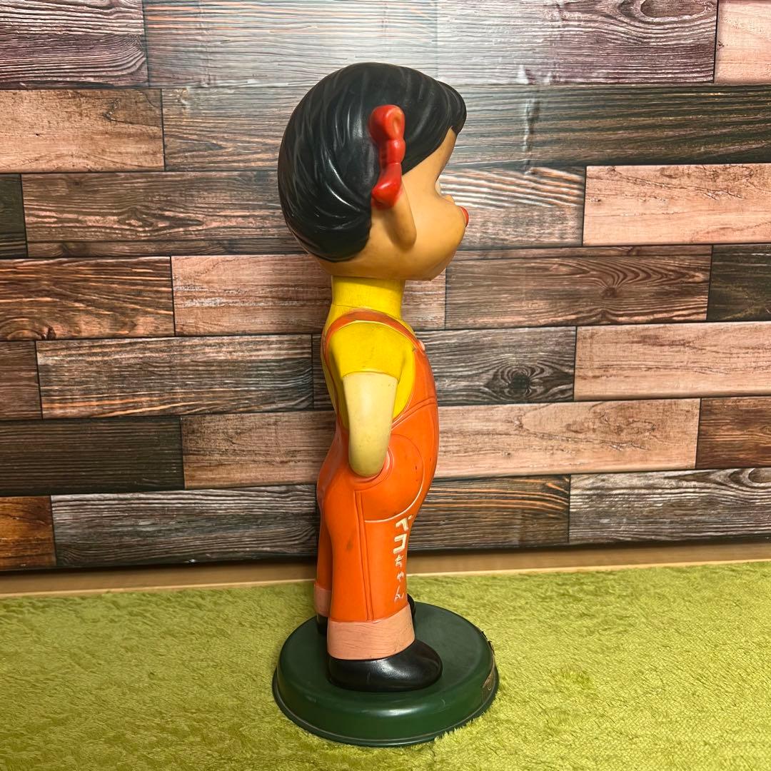 希少】ペコちゃん 人形 不二家 レトロ 当時物 レア 首振り人形