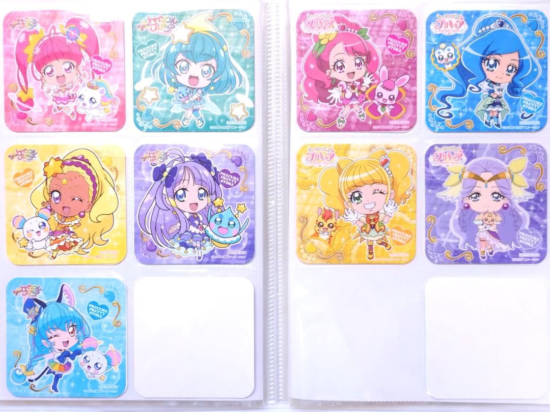 プリキュア プリティストア 限定 非売品 ポイント 交換品 コースター 全80種