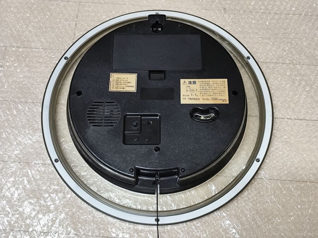 スモールワールド ホバー からくり時計 メロディ 遊針 動作確認済み レア 白