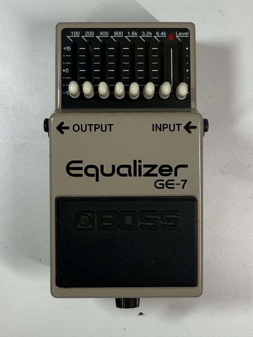 【美品】BOSS Equalizer イコライザー GE-7 稼働確認済み