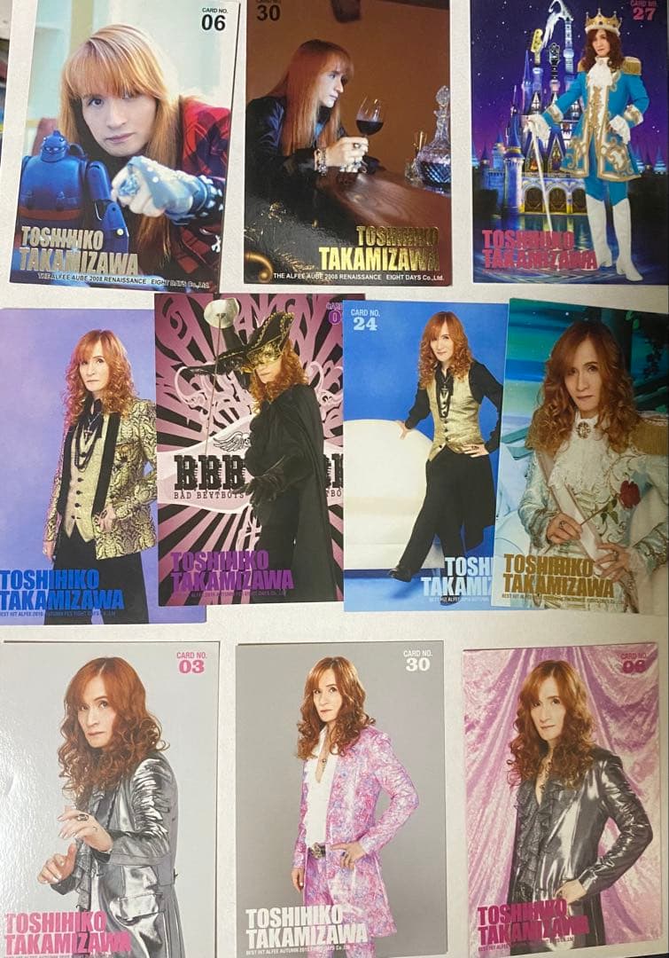 THE ALFEE 高見沢 俊彦 まとめ売り　トレカ