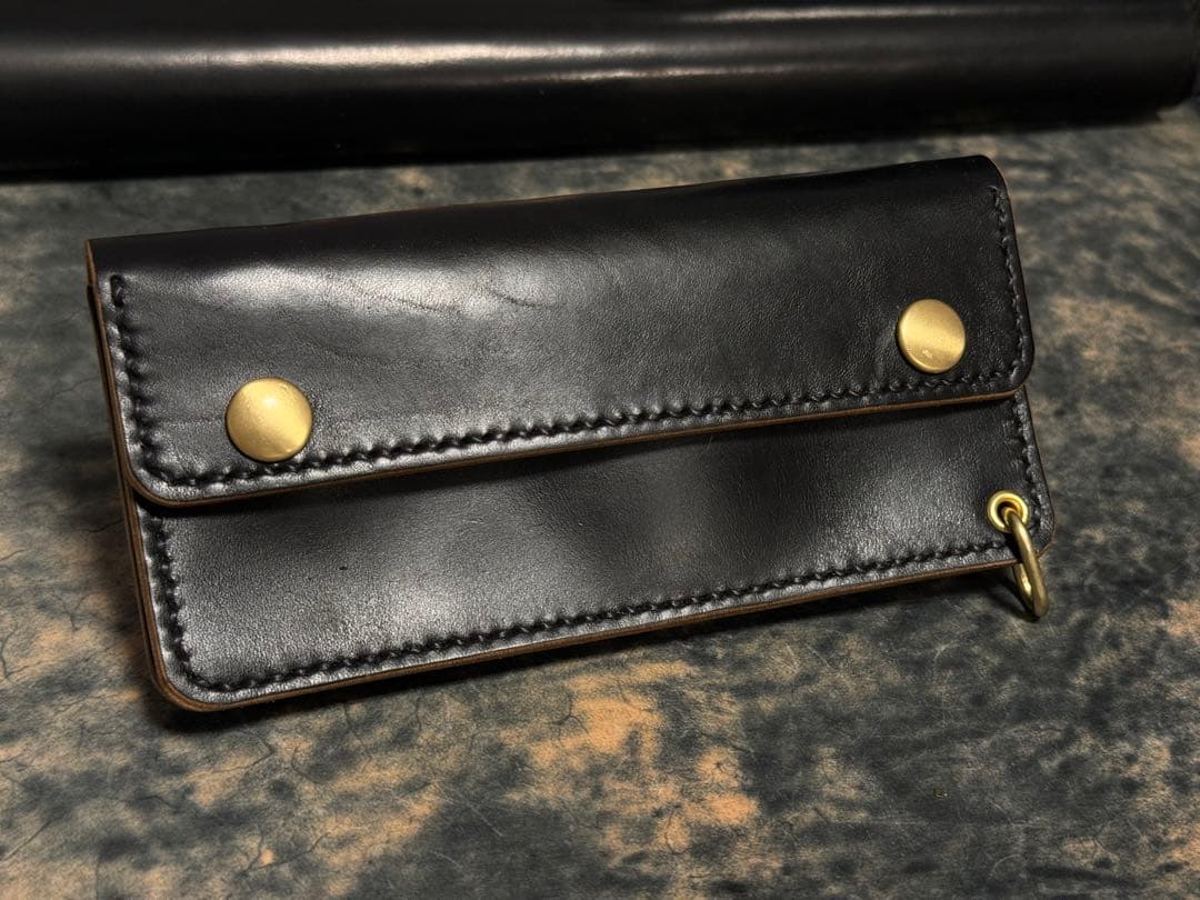 1点限定!MARYAM社HORSE BUTT(茶芯)トラッカーウォレット