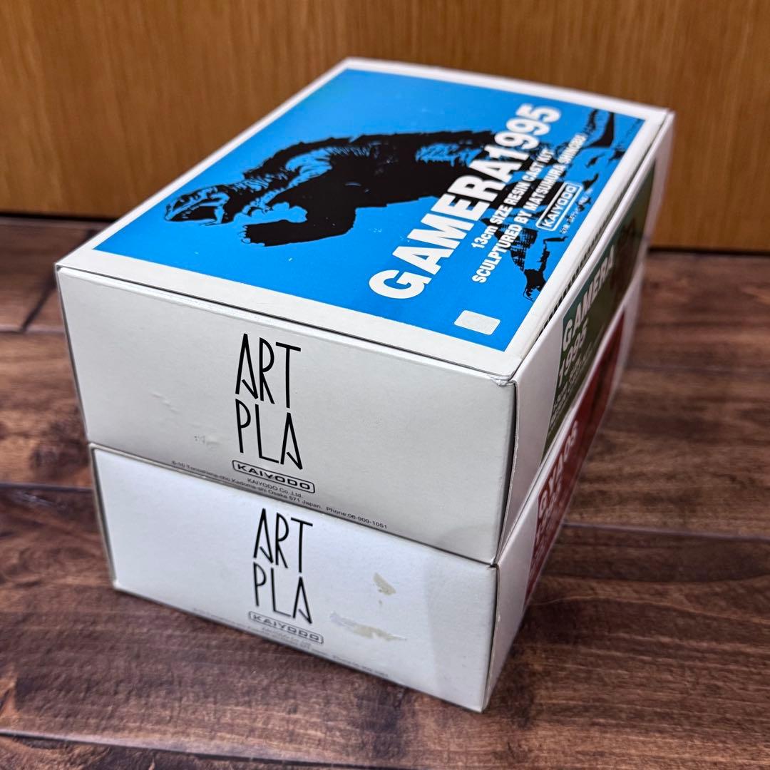 海洋堂 原型：松村しのぶ ガメラ ギャオス セット レジンキット【内袋未開封】